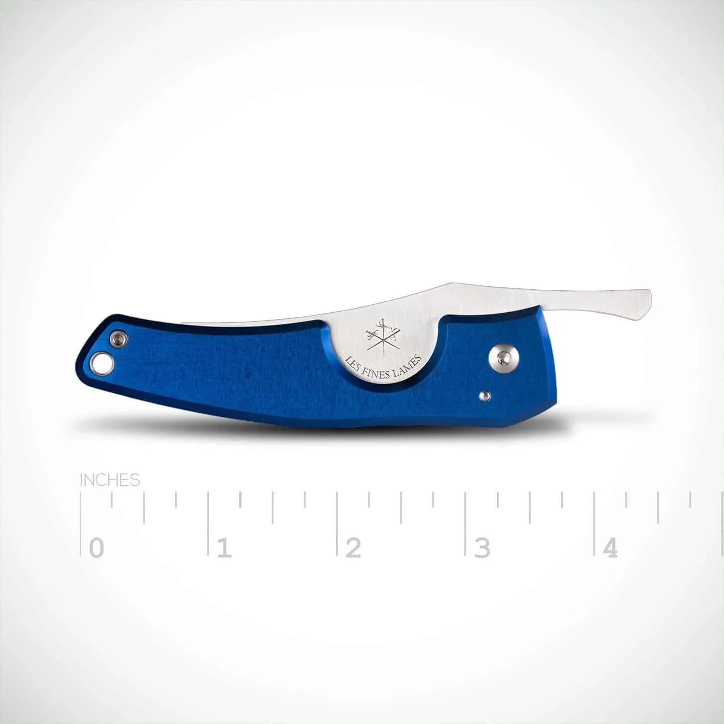 LES FINES LAMES | Cutter LE PETIT - Anodized Aluminium Blue