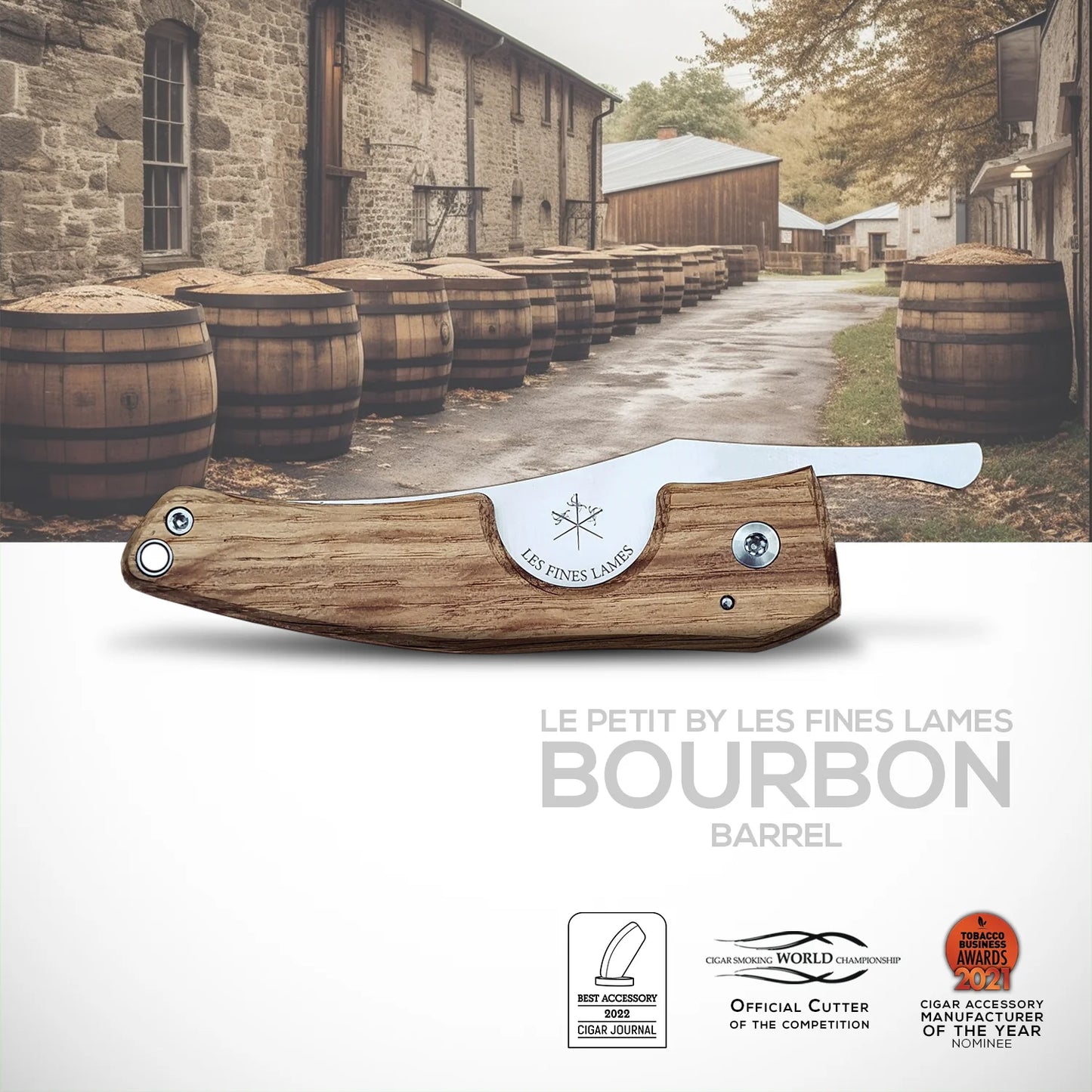 LES FINES LAMES | Cutter LE PETIT - Bourbon Barrel