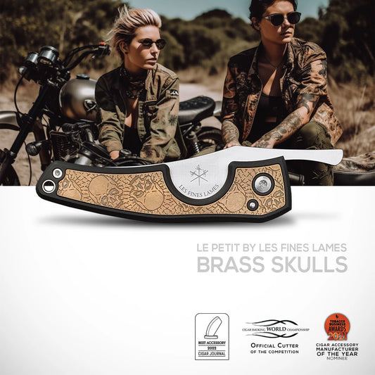 LES FINES LAMES | Cutter LE PETIT - Brass Skulls