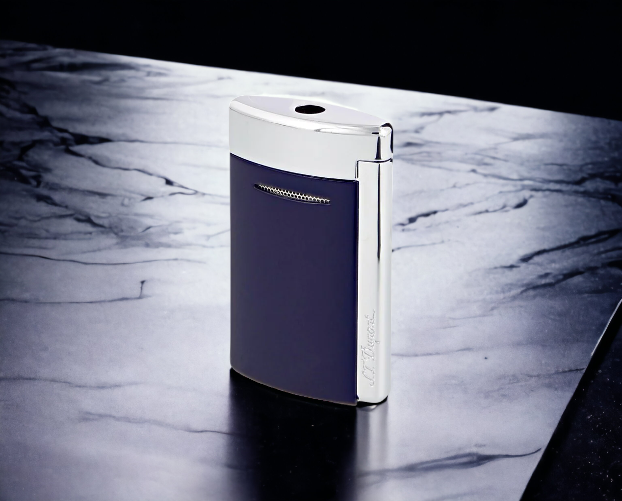 St. Dupont | MINIJET NAVY BLUE LIGHTER